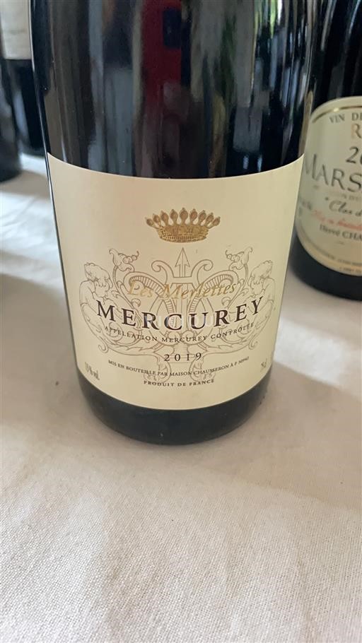 Bourgondië Mercurey Maison Chausseron Les Merlettes 2019