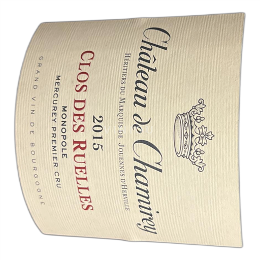 Bourgogne Mercurey Château de Chamirey Clos des Ruelles 1er cru 2015