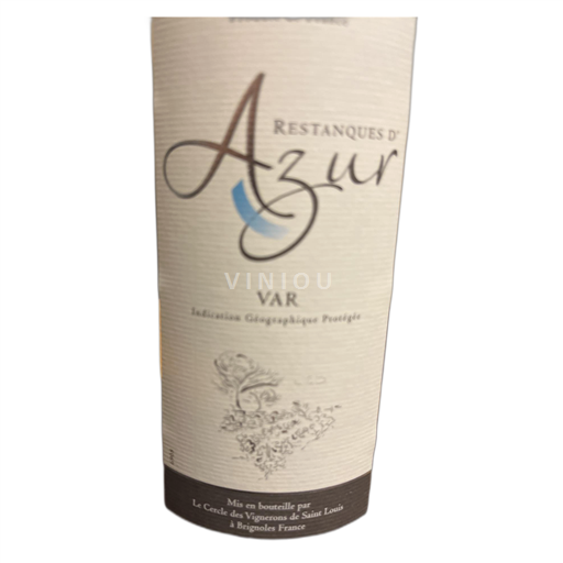 Provence, Nedre Rhônedal, Korsika Var Vignerons st louis Restanques azur 2023