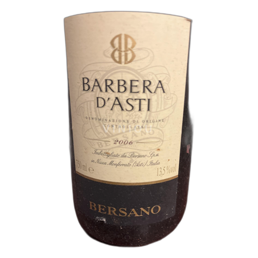 Piemonte Barbera d'Asti Bersano 2006