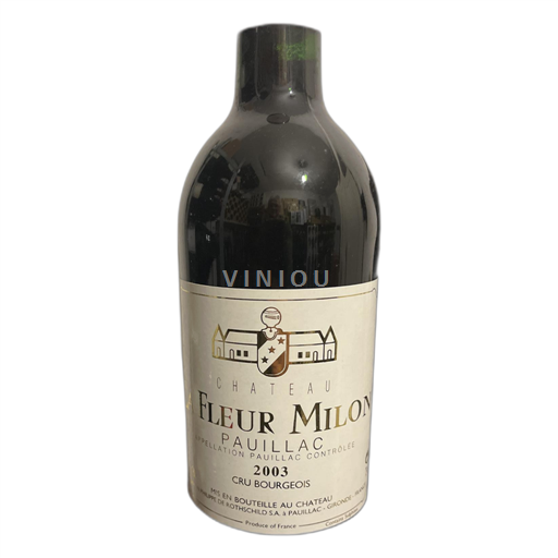 Bordeaux Pauillac Château La Fleur Milon 2003