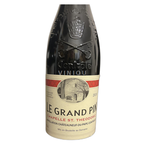 Vallée du Rhône Châteauneuf-du-pape Chapelle St. Theodoric cristia Le Grand Pin 2019