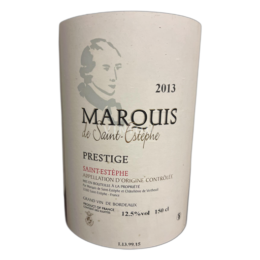Bordeaux Saint-Estèphe Marquis de Saint-Estèphe Prestige 2013