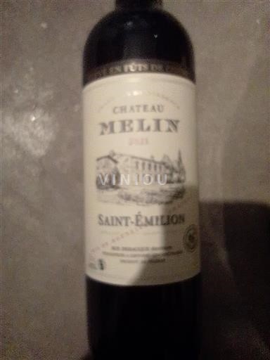 Bordeaux Saint-Émilion Château Melin 2021