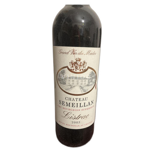 Bordeaux Médoc Château Semeillan 2003