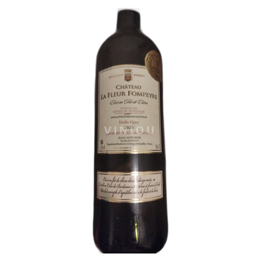 Bordeaux Castillon-côtes-de-bordeaux Château La Fleur Fompeyre Élevé en Fût de Chêne 2020