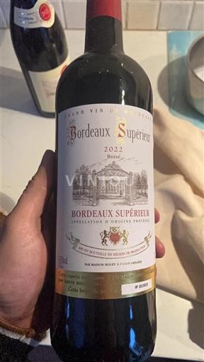 Bordeaux Bordeaux Supérieur Boisé 2022