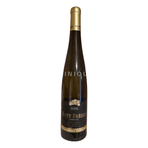 Alsacia No especificado Bott Frères Vendanges Tardives 2015