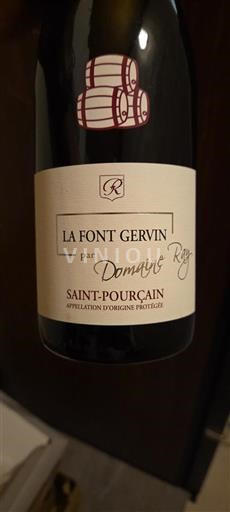 Loirevallei Saint-Pourçain Domaine Ray La Font Gervin 2022