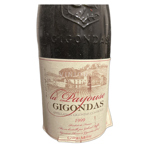 Údolí Rhôny Gigondas Gabriel Meffre La payouse 1999