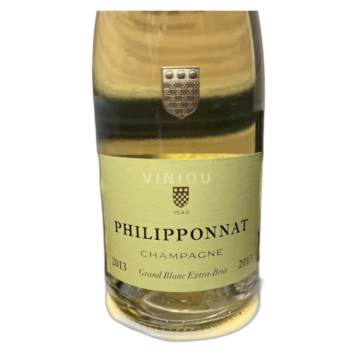 Vin Effervescent Blanc extra-brut Grand Blanc Extra-Brut Philipponnat 2013 France Champagne AOC