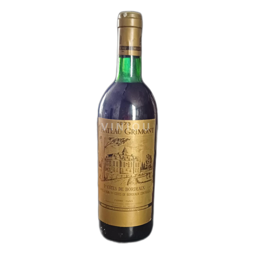 Bordeaux Premières-côtes-de-bordeaux Château Grimont 1978
