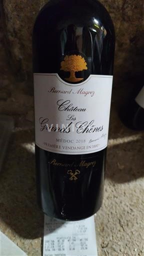 Bordeaux Médoc Château Les Grands Chênes 2018