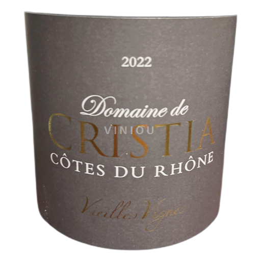 Údolí Rhôny Côtes-du-Rhône Domaine de Cristia Vieilles Vignes 2022