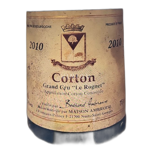 Burgundija Corton Maison Ambroise Le Rognet 2010