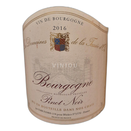 Bourgogne Les Domaines de la Tâsse d'Or 2016