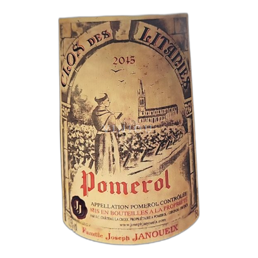 Bordeaux Pomerol Clos des Litanies 2015