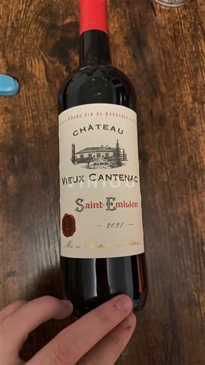 Bordeaux Saint-Émilion Château Vieux Cantenac 2021