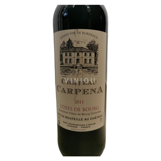 Bordeaux Côtes-de-Bourg Château Carpena 2011