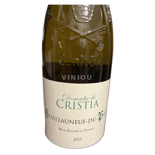 Thung lũng Rhône Châteauneuf-du-pape Domaine de Cristia 2023