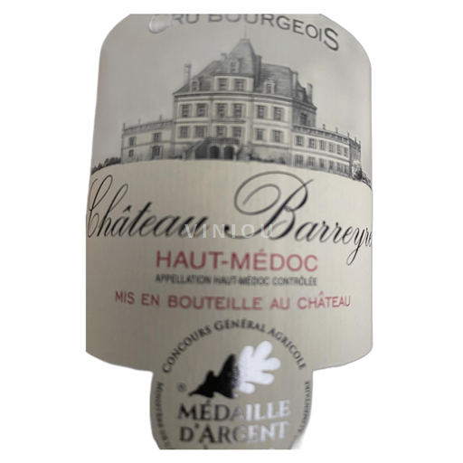 Burdeos Haut-Médoc CHATEAU BARREYERES 2021