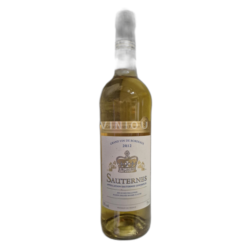 Bordeaux Sauternes La Cave d'Augustin Florent 2012