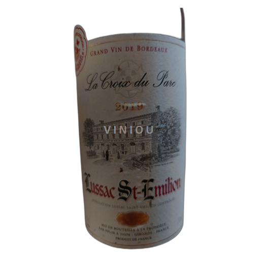 Bordéus Lussac-Saint-Émilion La Croix du Parc 2010