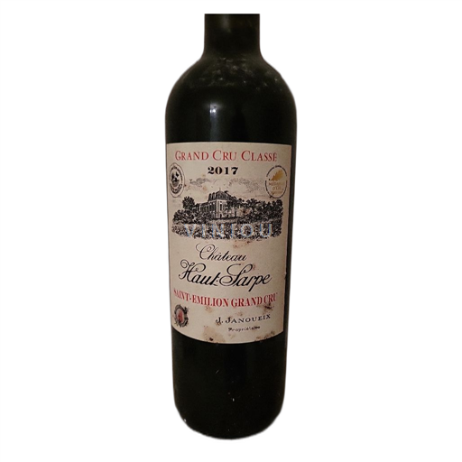 Bordeaux Saint-Émilion Grand Cru Château Haut-Sarpe 2017