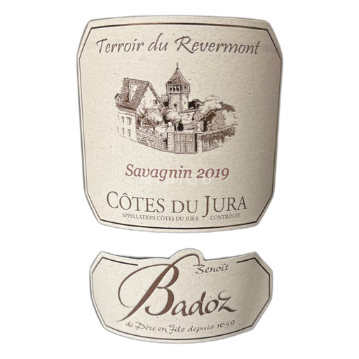 Jura Côtes-du-jura Badoz Terroir du Revermont 2019