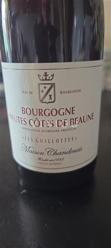 Burgundija Hautes Côtes de Beaune Maison Chandesais Les Guigottes 2021