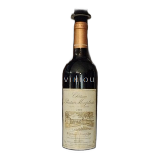 Bordeaux Pessac-Léognan Château Pontac Monplaisir 2001