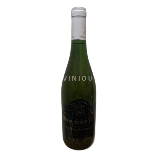 Bourgogne Morey-saint-denis Domaine Schmitt Les Monts Luisants 2016