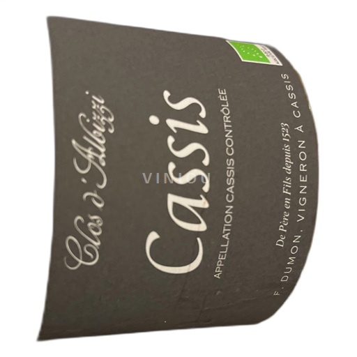 Provence Cassis Clos d'Albizzi Ei vuosikertaa