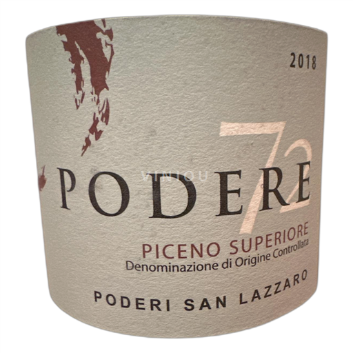 Marche Not Specified Poderi San Lazzaro Podere 72 vin biologique 2018