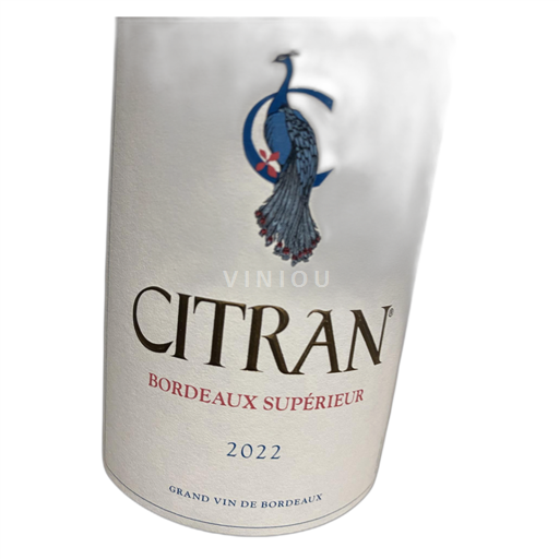 Bordeaux Bordeaux supérieur CITRAN 2022