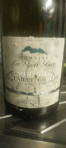 Valle del Ródano Clairette de Die Domaine Les Trois Becs Sin añada