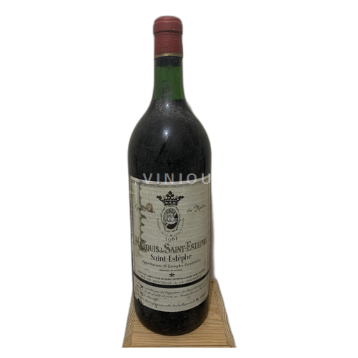 Bordeaux Saint-Estèphe Marquis de Saint-Estèphe 1981