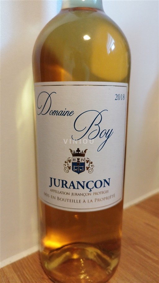Sud-Ouest Jurançon Domaine Boy 2018