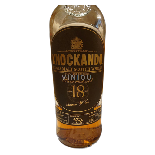Knockando Knokando distillery 18a - 1996 Escócia Speyside