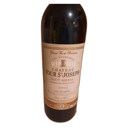 Burdeos Haut-Médoc Château Tour St Joseph 2002
