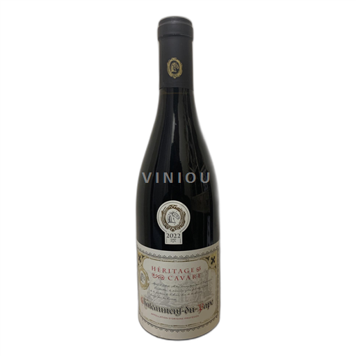 Rona dolina Châteauneuf-du-Pape Héritage Cavare 2022