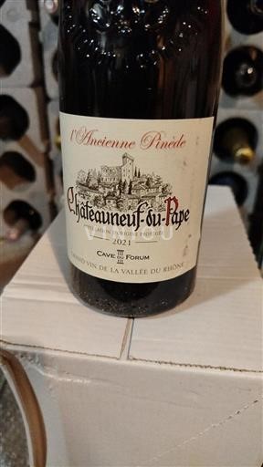 Thung lũng Rhône Châteauneuf-du-pape Cave du Forum l'Ancienne Pinède 2021