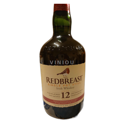 Whisky Single Malt Whisky Redbreast Irish distillers 12a Irlande