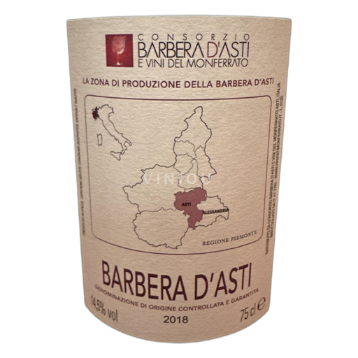 Vin Rouge sec Barbera D‘asti 2018 Italie Campanie Aglianico del Taburno DOCG
