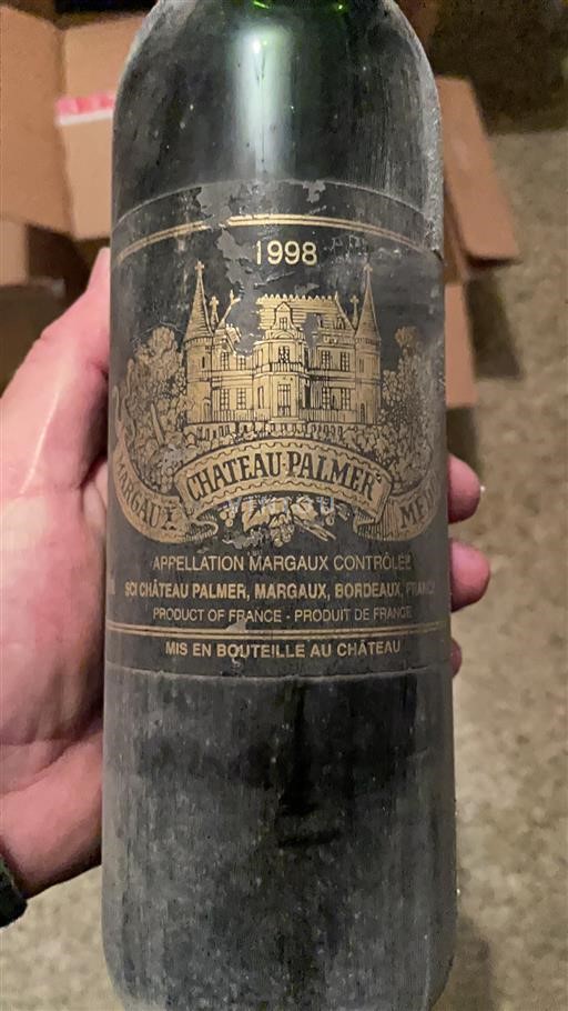 Bordeaux Margaux Château Palmer 1998