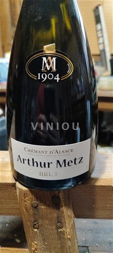 Alsacia Crémant de Alsacia Arthur Metz 1904 Nemilésimat