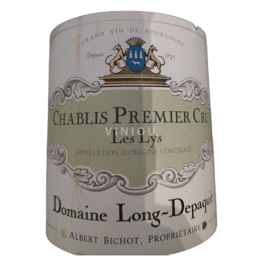 Bourgogne Chablis Premier Cru Domaine Long-Depaquit Les Lys 2019