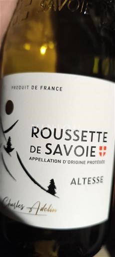 Saboya y Bugey Roussette de Saboya Charles Adelin Altesse Sin añada
