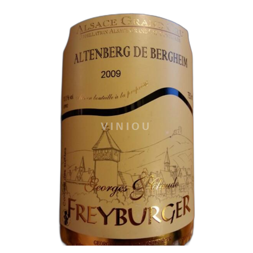 Alsasko Ryzlink Freyburger Altenberg de Bergheim 2009