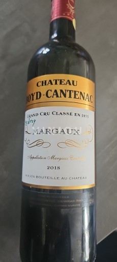Wine Margaux Château Boyd-Cantenac - 2018 - Reviews, Advice